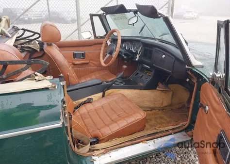 1974 Mg Mgb из США, поврежденный, VIN GHN5UE367017G